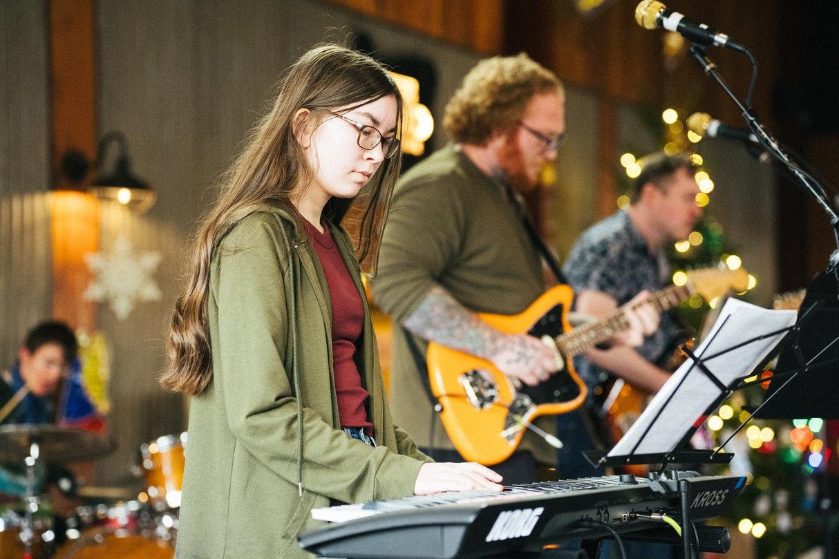 Saturday Rockers Teen Music Program (Ages 12-18): Winter 2026 Music Classes RiverCity Music Store - RiverCity Rockstar Academy Music Store, Salem Keizer Oregon