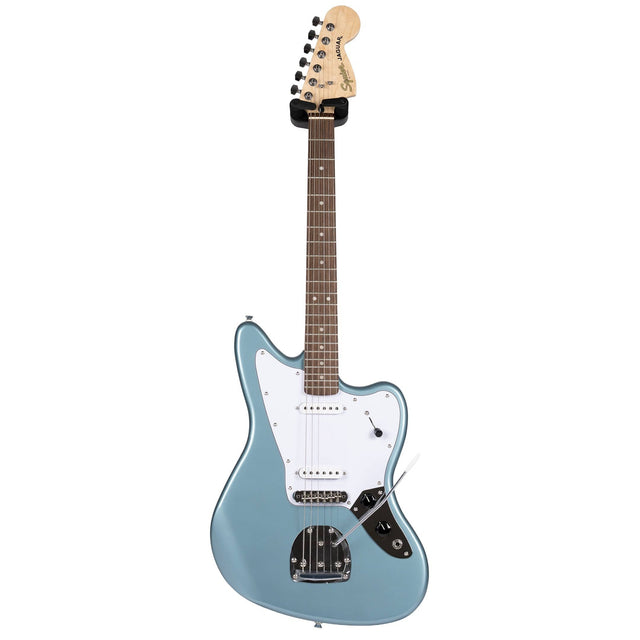 Used Squier Affinity Jaguar Ice Blue Metallic Electric Guitar Electric Guitars Squier - RiverCity Rockstar Academy Music Store, Salem Keizer Oregon