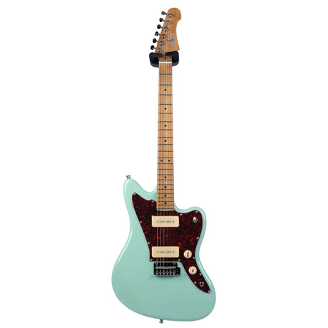 Jet JJ-300 P90 Surf Green Offset Electric Guitar Electric Guitars Jet Guitars - RiverCity Rockstar Academy Music Store, Salem Keizer Oregon