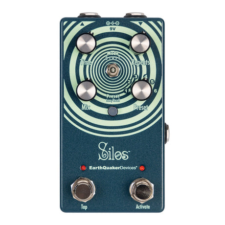 EarthQuaker Devices Silos® Multi-Generational Time Reflection Device Pedals EarthQuaker Devices - RiverCity Rockstar Academy Music Store, Salem Keizer Oregon