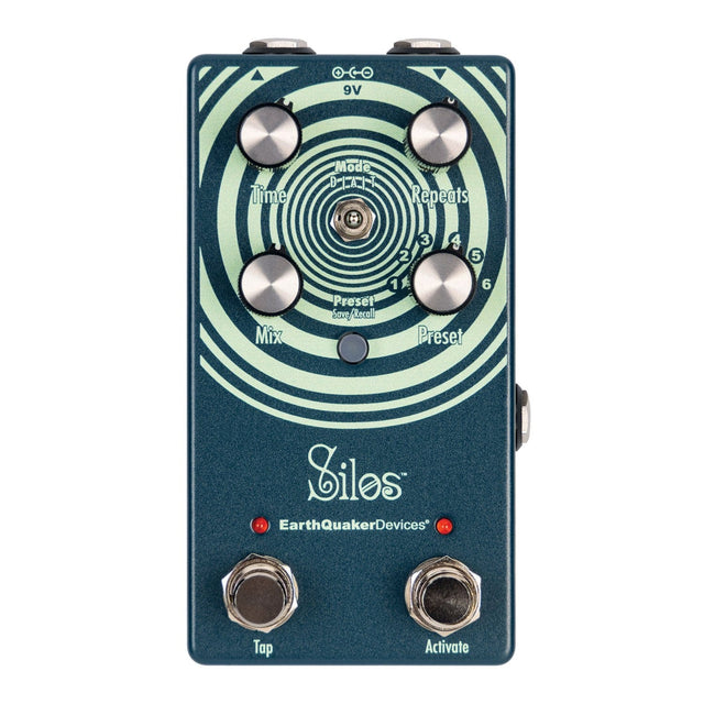 EarthQuaker Devices Silos® Multi-Generational Time Reflection Device Pedals EarthQuaker Devices - RiverCity Rockstar Academy Music Store, Salem Keizer Oregon