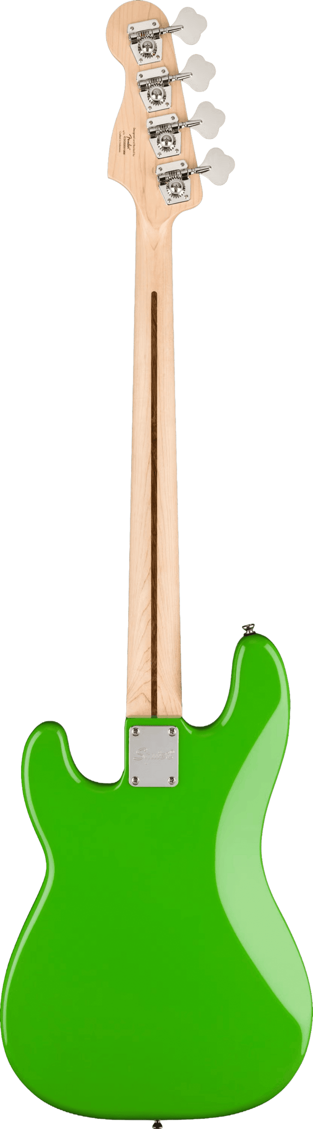 Used Squier Limited Edition Sonic Precision Bass Guitar Lime Green Bass Guitars Squier - RiverCity Rockstar Academy Music Store, Salem Keizer Oregon