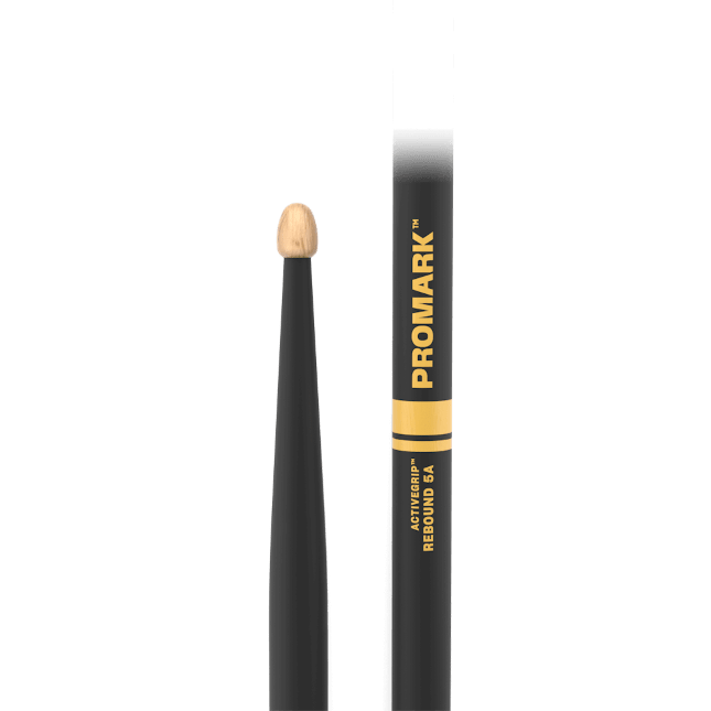 ProMark Rebound 5A ActiveGrip Hickory Drumstick, Acorn Wood Tip Sticks ProMark - RiverCity Rockstar Academy Music Store, Salem Keizer Oregon