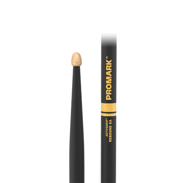 ProMark Rebound 5A ActiveGrip Hickory Drumstick, Acorn Wood Tip Sticks ProMark - RiverCity Rockstar Academy Music Store, Salem Keizer Oregon