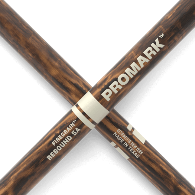 ProMark Rebound 5A FireGrain Hickory Drumstick, Acorn Wood Tip Sticks ProMark - RiverCity Rockstar Academy Music Store, Salem Keizer Oregon