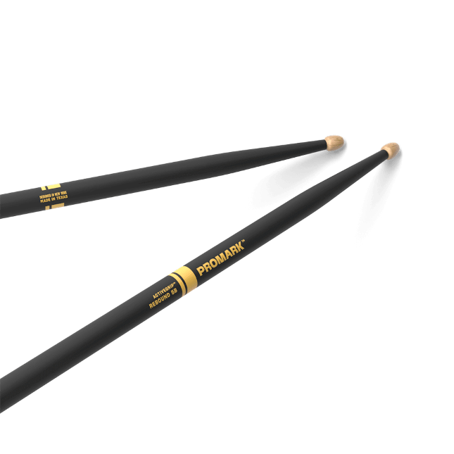ProMark Rebound 5B ActiveGrip Hickory Drumstick, Acorn Wood Tip Sticks ProMark - RiverCity Rockstar Academy Music Store, Salem Keizer Oregon