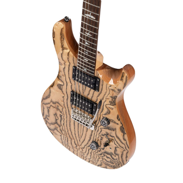 PRS SE "Exotic" Custom 24 Swamp Ash Burl Natural Electric Guitar Electric Guitars PRS Guitars - RiverCity Rockstar Academy Music Store, Salem Keizer Oregon