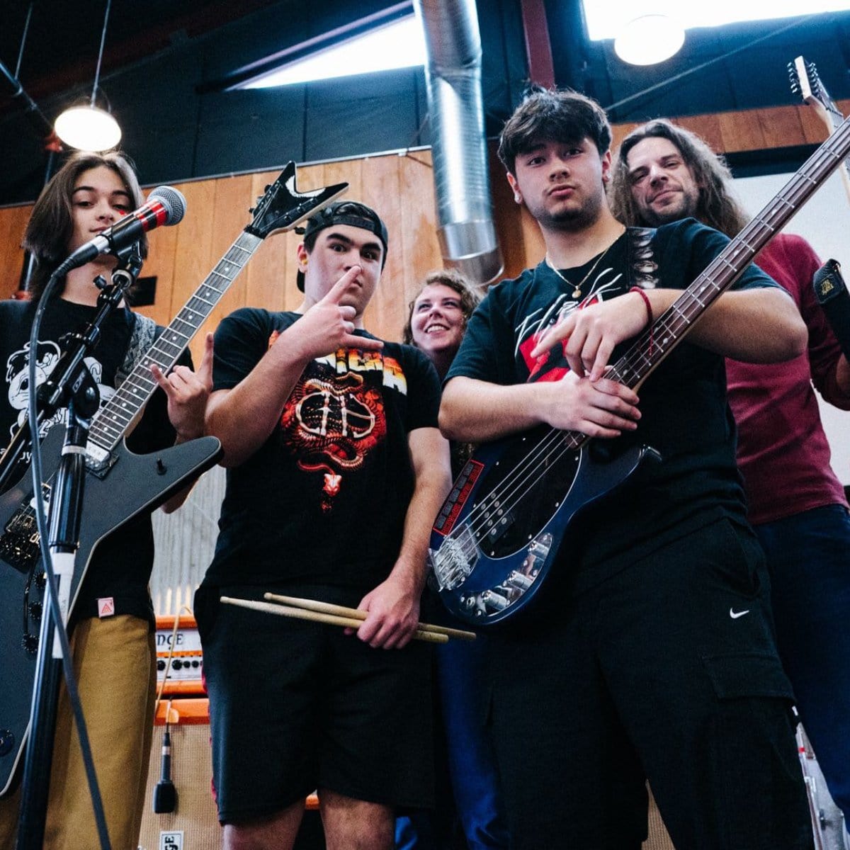 Reapers Metal Music Program (Ages 14-20): Winter 2026 Music Classes RiverCity Music Store - RiverCity Rockstar Academy Music Store, Salem Keizer Oregon