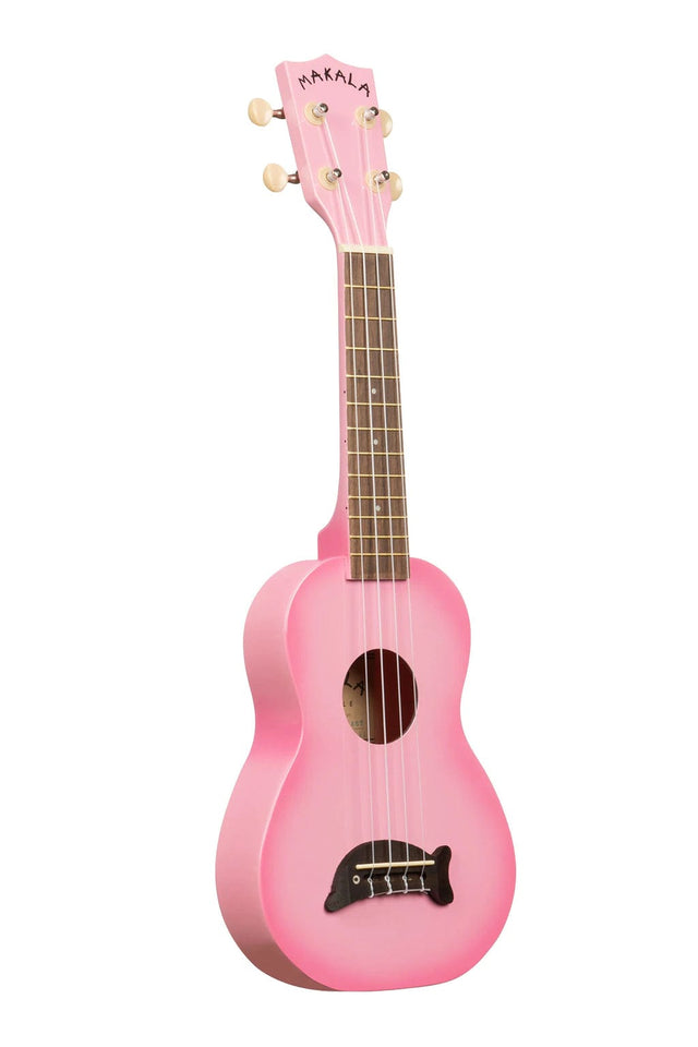 Makala Pink Burst Soprano Dolphin Ukulele Ukuleles Kala Brand Music Co. - RiverCity Rockstar Academy Music Store, Salem Keizer Oregon