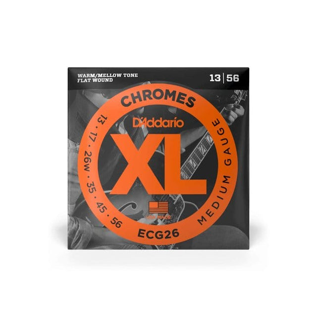 D'Addario Medium Flatwound Electric Guitar Strings Electric Guitar Strings D'Addario - RiverCity Rockstar Academy Music Store, Salem Keizer Oregon