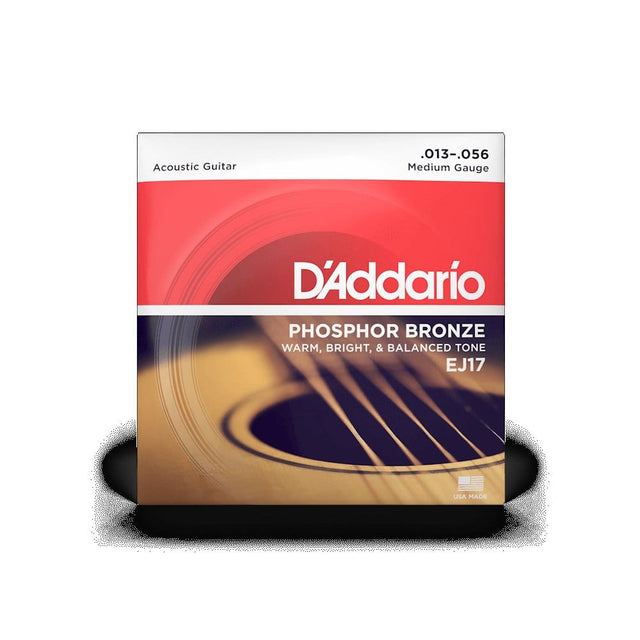 D'addario EJ17 Phosphor Bronze Acoustic Guitar Strings Acoustic Guitar Strings D'Addario - RiverCity Rockstar Academy Music Store, Salem Keizer Oregon