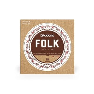 D'Addario EJ32 Folk Nylon Guitar Strings Acoustic Guitar Strings D'Addario - RiverCity Rockstar Academy Music Store, Salem Keizer Oregon