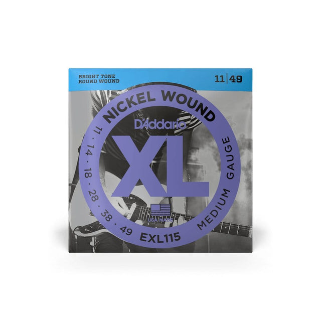 D'Addario XL Nickel Wound Electric Guitar Strings Electric Guitar Strings D'Addario - RiverCity Rockstar Academy Music Store, Salem Keizer Oregon