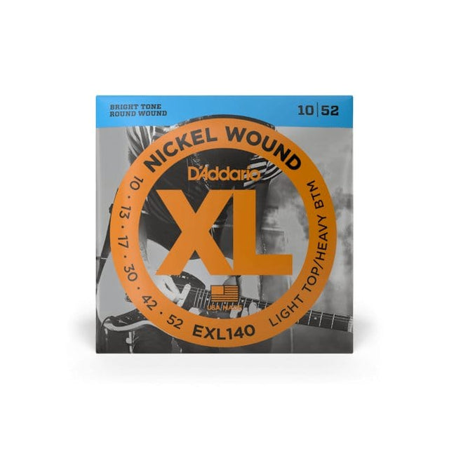 D'Addario Electric Guitar Strings Light/Heavy 10/52 Electric Guitar Strings D'Addario - RiverCity Rockstar Academy Music Store, Salem Keizer Oregon