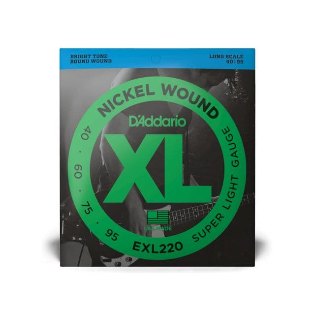 D'addario Nickel Long Scale Bass Strings Bass Strings D'Addario - RiverCity Rockstar Academy Music Store, Salem Keizer Oregon