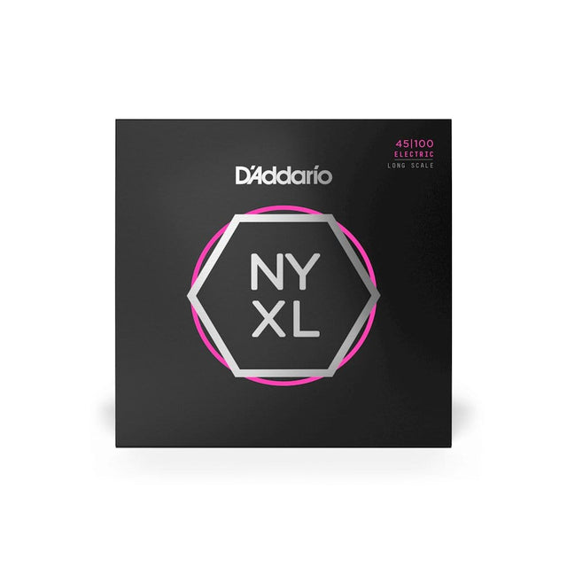 D'Addario NYXL(45-100) Nickel Round Wound Long Scale Bass Strings Bass Strings D'Addario - RiverCity Rockstar Academy Music Store, Salem Keizer Oregon