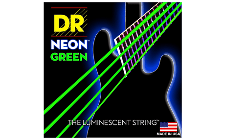 DR Neon Green 45-105  K3 Coated 4-String Bass Strings Bass Strings DR Strings - RiverCity Rockstar Academy Music Store, Salem Keizer Oregon