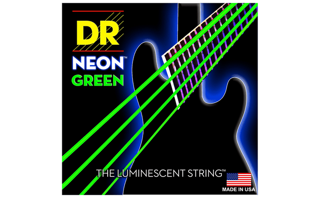 DR Neon Green K3 Coated Bass Strings Bass Strings DR Strings - RiverCity Rockstar Academy Music Store, Salem Keizer Oregon