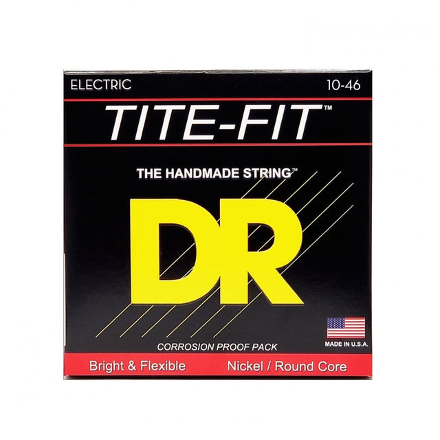 DR Tite-Fit Nickel Wound Guitar Strings Electric Guitar Strings DR Strings - RiverCity Rockstar Academy Music Store, Salem Keizer Oregon