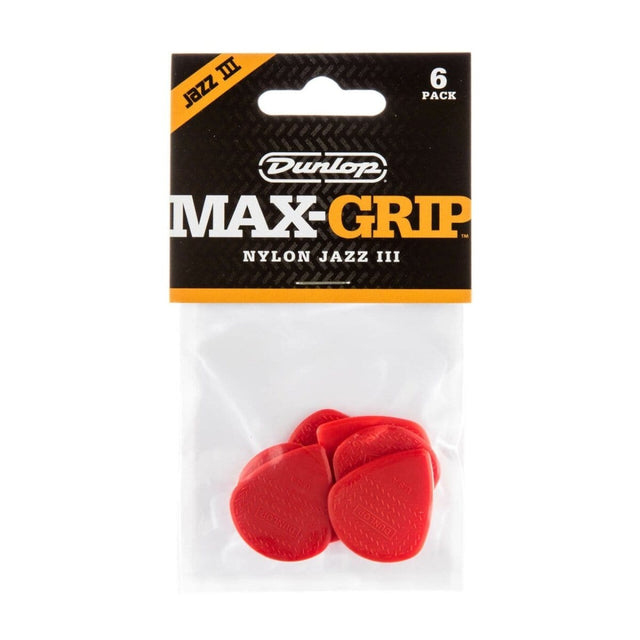 Dunlop Max Grip Jazz III Pick Pack Picks Dunlop - RiverCity Rockstar Academy Music Store, Salem Keizer Oregon