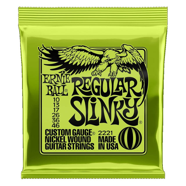 Ernie Ball Regular Slinky Electric Guitar Strings Electric Guitar Strings Ernie Ball - RiverCity Rockstar Academy Music Store, Salem Keizer Oregon