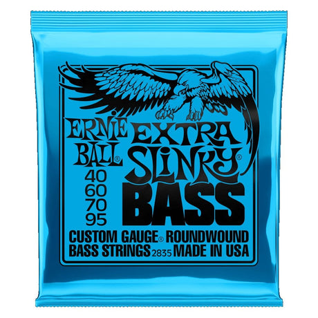 Ernie Ball Extra Slinky Bass Strings Bass Strings Ernie Ball - RiverCity Rockstar Academy Music Store, Salem Keizer Oregon