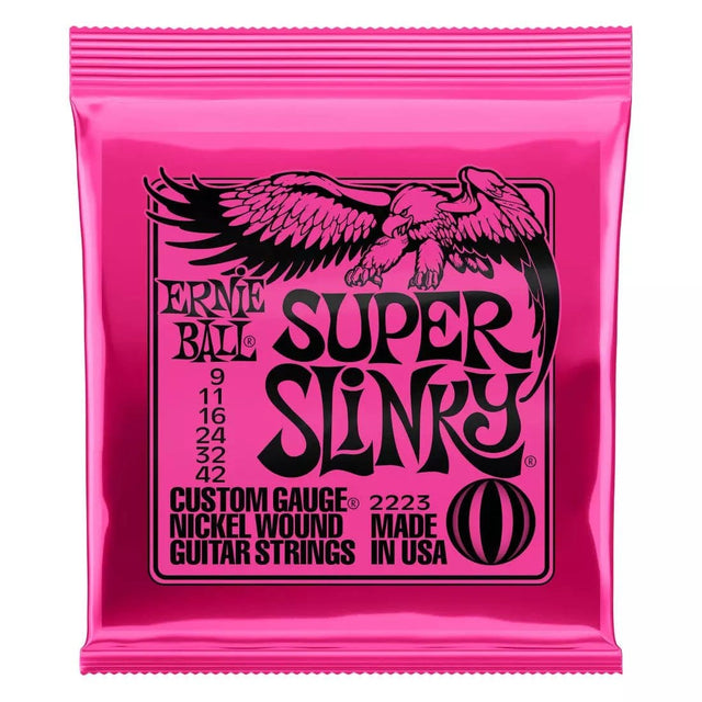 Ernie Ball Cobalt (9-42) Super Slinky Electric Guitar Strings Electric Guitar Strings Ernie Ball - RiverCity Rockstar Academy Music Store, Salem Keizer Oregon