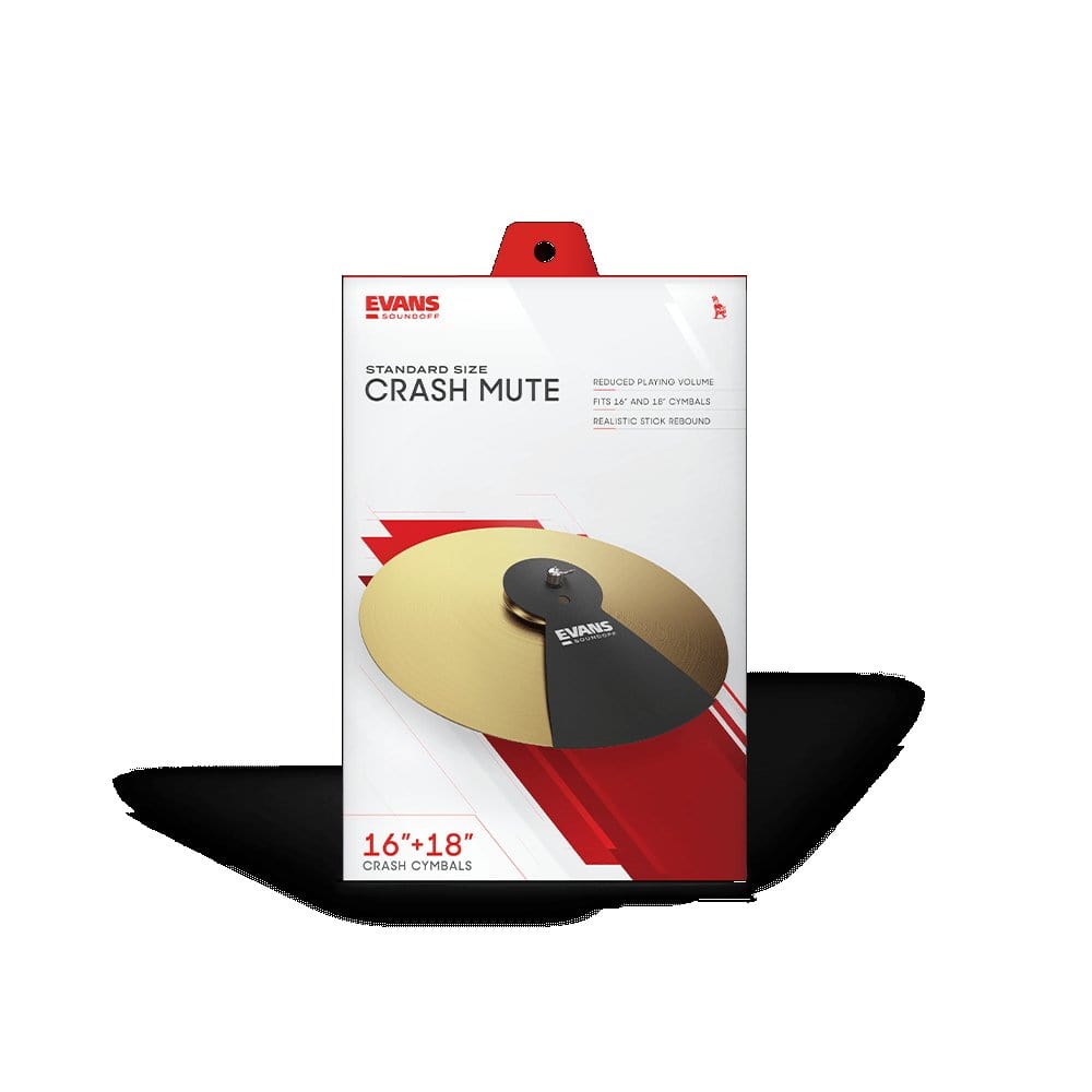Evans Soundoff Crash Cymbal Mute Drum Accessories D'Addario - RiverCity Rockstar Academy Music Store, Salem Keizer Oregon