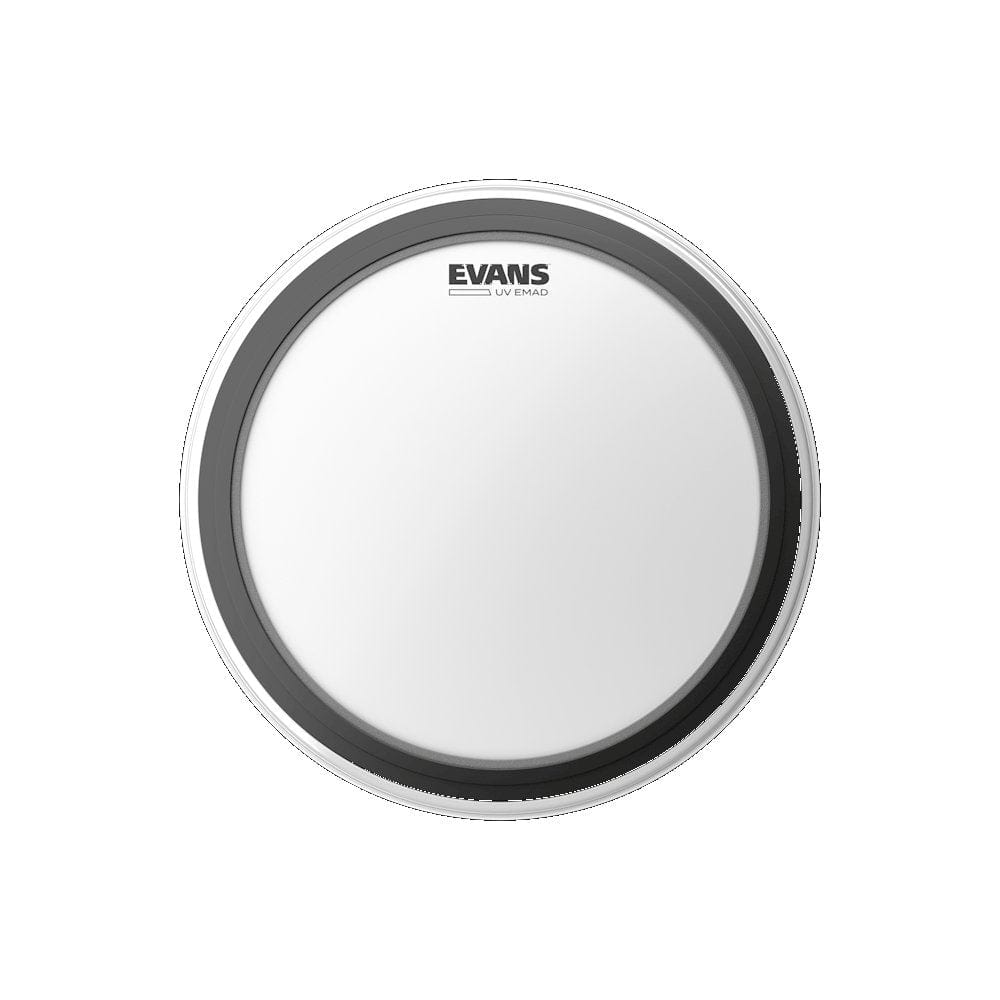 Evans UV EMAD Clear Bass Drum Head Drum Heads D'Addario - RiverCity Rockstar Academy Music Store, Salem Keizer Oregon