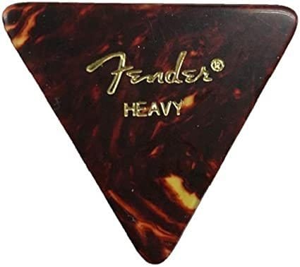 Fender Classic Celluloid Picks Heavy 355 Shape Picks Harris Teller - RiverCity Rockstar Academy Music Store, Salem Keizer Oregon