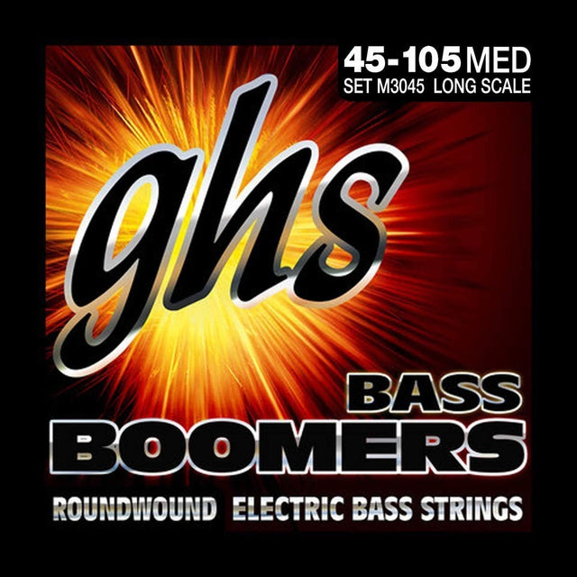 GHS Bass Boomers Nickel Wound Bass Strings Bass Strings GHS Strings - RiverCity Rockstar Academy Music Store, Salem Keizer Oregon
