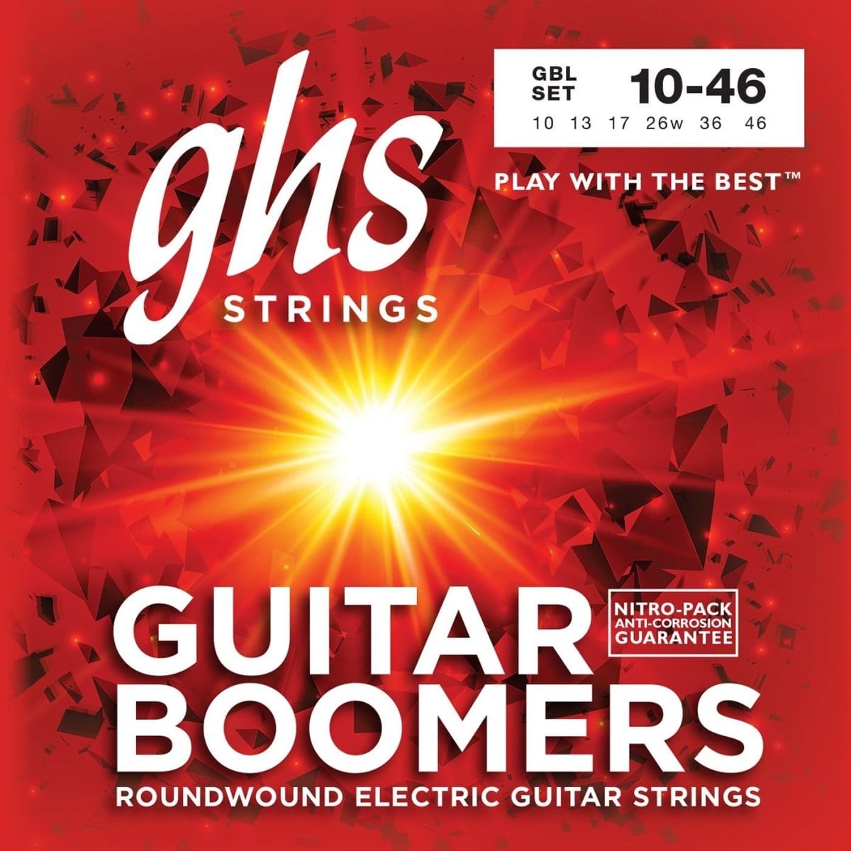 GHS Boomers Nickel Wound Electric Guitar Strings Electric Guitar Strings GHS Strings - RiverCity Rockstar Academy Music Store, Salem Keizer Oregon