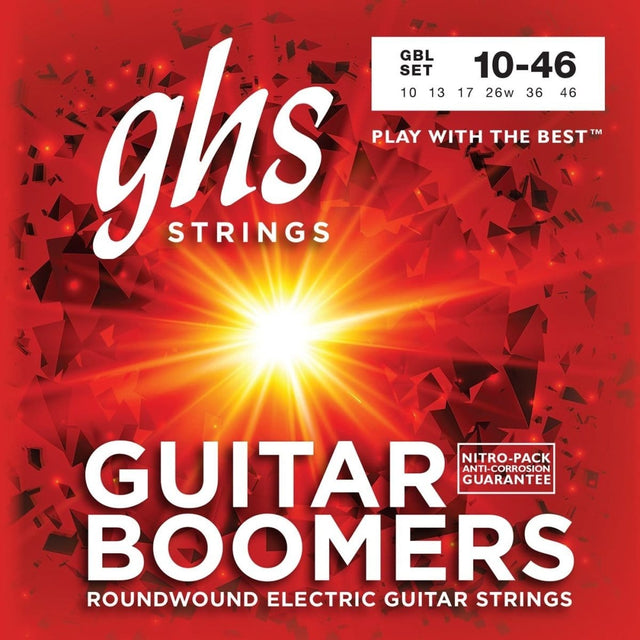 GHS Boomers Nickel Wound Electric Guitar Strings Electric Guitar Strings GHS Strings - RiverCity Rockstar Academy Music Store, Salem Keizer Oregon