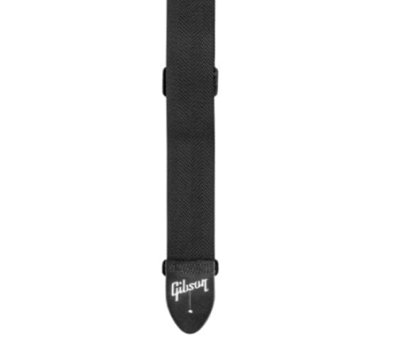 Gibson Seatbelt Guitar Strap Black Straps Gibson - RiverCity Rockstar Academy Music Store, Salem Keizer Oregon