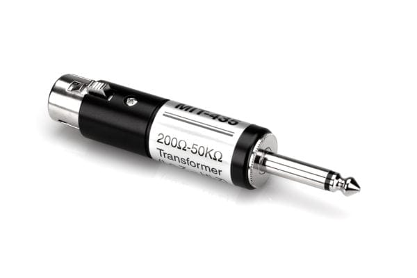 Hosa XLR3F to 1/4 in TS Impedance Transformer Cables Hosa - RiverCity Rockstar Academy Music Store, Salem Keizer Oregon