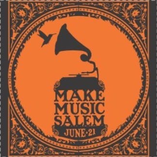 Make Music Day Salem Phonograph T-Shirt (POS) Apparel RiverCity Music Store - RiverCity Rockstar Academy Music Store, Salem Keizer Oregon