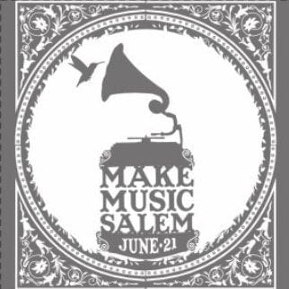 Make Music Day Salem Phonograph T-Shirt (POS) Apparel RiverCity Music Store - RiverCity Rockstar Academy Music Store, Salem Keizer Oregon