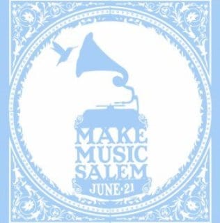 Make Music Day Salem Phonograph T-Shirt Apparel RiverCity Music Store - RiverCity Rockstar Academy Music Store, Salem Keizer Oregon
