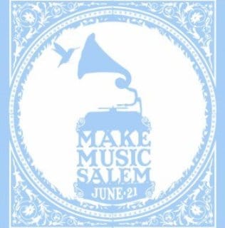 Make Music Day Salem Phonograph T-Shirt (POS) Apparel RiverCity Music Store - RiverCity Rockstar Academy Music Store, Salem Keizer Oregon