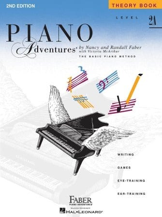 Piano Adventures Theory Book Level 2A Piano Books Hal Leonard - RiverCity Rockstar Academy Music Store, Salem Keizer Oregon