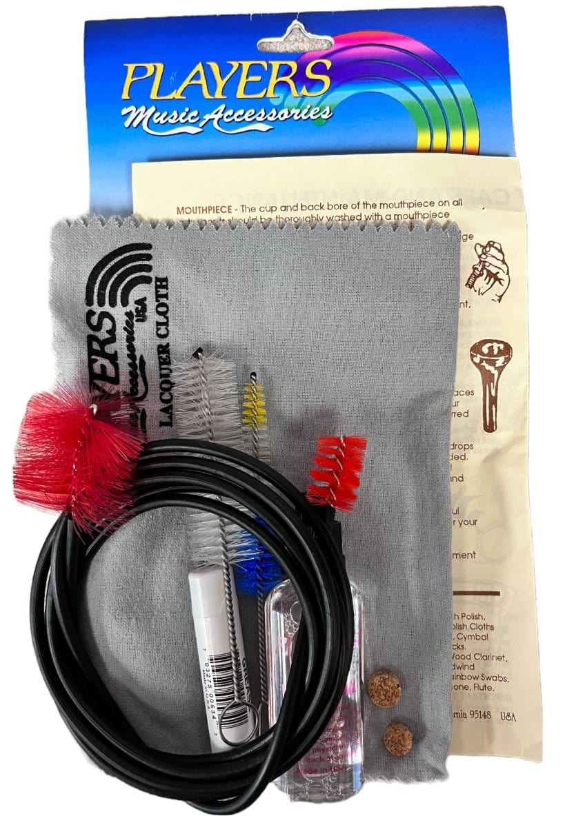 Players Supersaver Low Brass Care Kit Brass/Woodwind Accesories Players Music - RiverCity Rockstar Academy Music Store, Salem Keizer Oregon