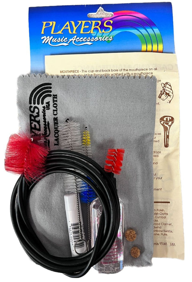 Players Supersaver Low Brass Care Kit Brass/Woodwind Accesories Players Music - RiverCity Rockstar Academy Music Store, Salem Keizer Oregon