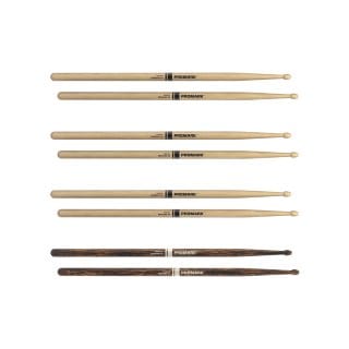 ProMark 5A- 4Pack (3Hickory + 1Firegrain) Sticks D'Addario - RiverCity Rockstar Academy Music Store, Salem Keizer Oregon