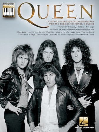 Queen Note-for-Note Keyboard Transcriptions Piano Books Hal Leonard - RiverCity Rockstar Academy Music Store, Salem Keizer Oregon