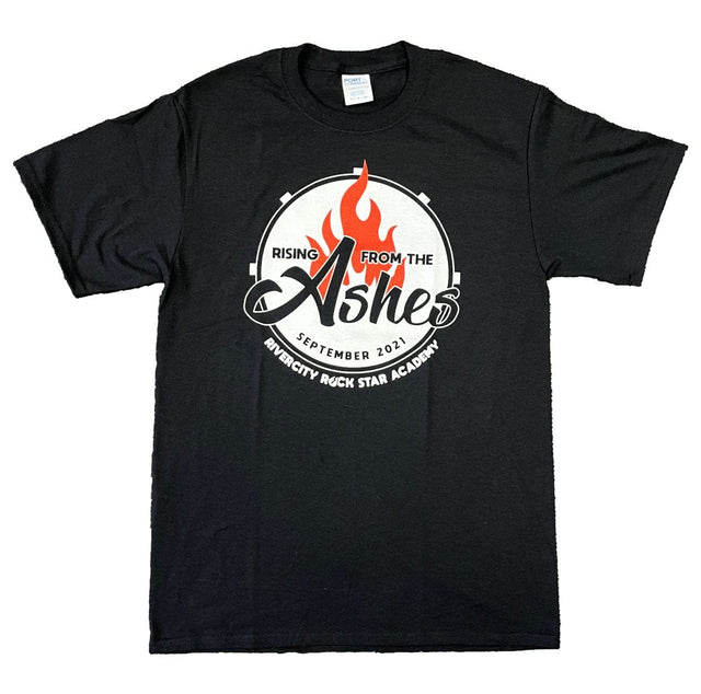 RiverCity Fire 2021 T-Shirt | Salem Music Initiative Benefit Tee Apparel RiverCity Music Store - RiverCity Rockstar Academy Music Store, Salem Keizer Oregon