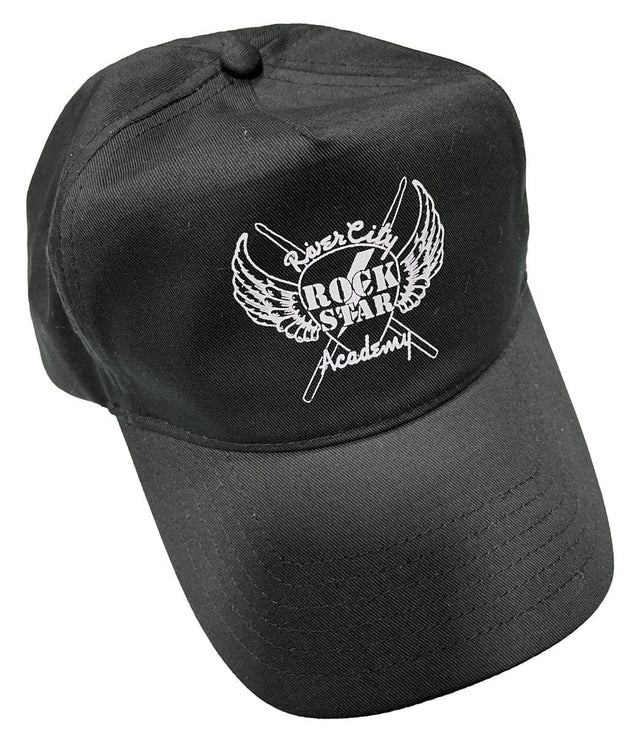 RiverCity Rock Star Academy Black Trucker Hat Apparel RiverCity Music Store - RiverCity Rockstar Academy Music Store, Salem Keizer Oregon
