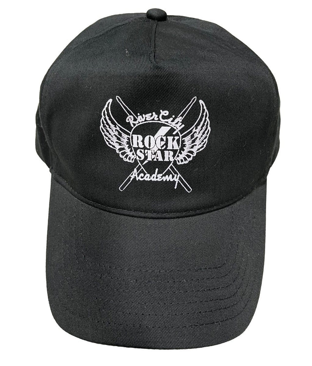RiverCity Rock Star Academy Black Trucker Hat Apparel RiverCity Music Store - RiverCity Rockstar Academy Music Store, Salem Keizer Oregon