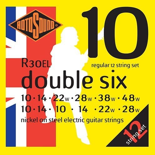Rotosound 12-String Nickel Wound Electric Guitar Set Electric Guitar Strings RotoSound - RiverCity Rockstar Academy Music Store, Salem Keizer Oregon