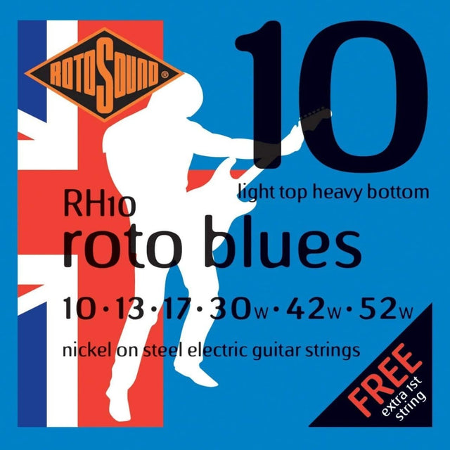 Rotosound RH10 Nickel Wound Electric Guitar Strings Electric Guitar Strings RotoSound - RiverCity Rockstar Academy Music Store, Salem Keizer Oregon
