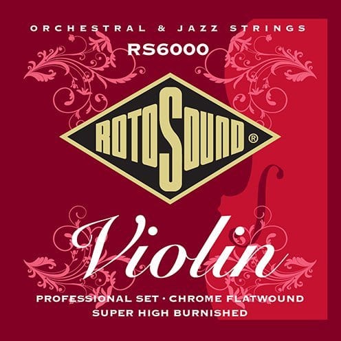 Rotosound RS6000 Flatwound Violin Strings Violin Strings RotoSound - RiverCity Rockstar Academy Music Store, Salem Keizer Oregon
